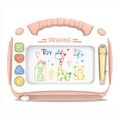 Magnetic Drawing Board Kids Erasable Doodle Board Writing Painting Sketch Pad Educational Learning Toy Pink image 1