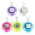 Virtual Electronic Digital Pet Keychain Game Retro Handheld Game Machine Nostalgic Virtual Electronic Digital Pets Keychain Game Electronic Toys for Kids White image 2