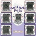 Virtual Electronic Digital Pet Keychain Game Retro Handheld Game Machine Nostalgic Virtual Electronic Digital Pets Keychain Game Electronic Toys for Kids White image 3