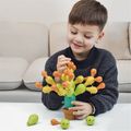 fai da te bilanciamento cactus giocattolo blocchi rimovibili impilabili attività educative puzzle giocattoli montessori Multicolore
