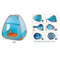 16pcs Kids Camping Tent Set Tableware Outdoor Play House Camping Kit Outdoor Campfire Toy Set Blue image 3