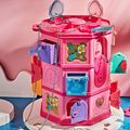 Lucky Treasure Box Pagoda Demolition Music Girl Surprise Blind Box Magic DIY Jewelry Kids Pretend Play Toys (Random Color and Shape) Pink image 5