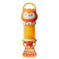 cartone animato animale fisarmonica giocattolo musicale per bambini strumento per bambini educazione precoce giocattolo per l'apprendimento della musica Arancione
