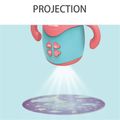 Simulation Milk Bottle Baby Phone LED Flashing Toy with Sound & Light Educational Toy Multi-color image 5