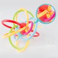 Baby Rattle Sensory Teether Toy Grip Ball Toy (Parts Color Random) Color-A image 3