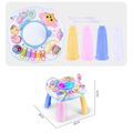 Kids Infants Musical Instrument Learning Table Early Educational Study Activity Center Music Board Game Color-A image 3