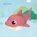 Baby Bathing Toy Kids Cute Shark Puffer Bathroom Toys Color-A image 1