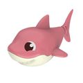 Baby Bathing Toy Kids Cute Shark Puffer Bathroom Toys Color-A image 2