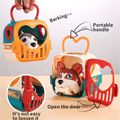 Plastic House Toddlers/Kids Play House Toy Puppy Dog Simulation Animal Boys and Girl(The Colors of Spare Parts are Random, and 4 Puppy Styles are Shipped Randomly) Color-A image 3
