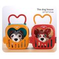 Plastic House Toddlers/Kids Play House Toy Puppy Dog Simulation Animal Boys and Girl(The Colors of Spare Parts are Random, and 4 Puppy Styles are Shipped Randomly) Color-A image 5