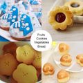 12 Pcs Vegetable Cutter Shapes Set,Mini Pie,Fruit and Cookie Stamps Mold Pale Green image 5