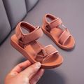 Toddler / Kids Casual Solid Canvas Sandals Brown image 2
