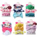 3-piece Pretty Bowknot Hairband for Girls White