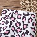 Baby Girl Allover Leopard Print High Waist Leggings Pink