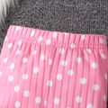 2-Pack Baby Girl Allover Butterfly and Polka Dot Print Rib Knit Leggings Set Multi-color
