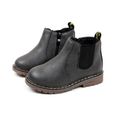 Toddler / Kid Classic Solid Casual Vintage Boots Grey image 5