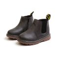 Toddler / Kid Classic Solid Casual Vintage Boots Grey image 5
