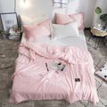 1PCS Single-piece Twill Pure Brushed Blanket, Single Double Skin-friendly, Multi-specification Pink