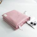 1PCS Pink Pure Brushed Blanket, Single Double Skin-friendly, Cool Summer Quilt, Air-conditioning Quilt, Good Product Thin Quilt, Thin Cool Quilt Pink