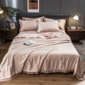 Summer Cool Fiber Quilt Blanket Thin Hygroscopic Comforter Air Condition Duvet Bedding Patchwork Quilted Bedspread Cover Khaki