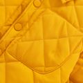Baby Solid Thickened Lined Lapel Long-sleeve Quilted Outwear Jacket Ginger image 4
