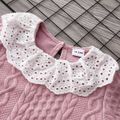 2 Stück Kleinkinder Mädchen Spitze Süß Sweatshirt-Sets rosa image 3