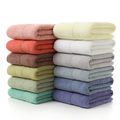 Premium Cotton Bath Towels - Natural, Ultra Absorbent and Eco-Friendly 27.5" X 55" Light Grey