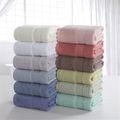 Premium Cotton Bath Towels - Natural, Ultra Absorbent and Eco-Friendly 27.5" X 55" Light Grey
