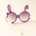 Toddler / Kid Cartoon Creative Rabbit Bunny Ears Decorative Glasses Purple image 2