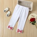 3pcs Baby Girl 100% Cotton Red Plaid Lace Cami Top and Pants with Headband Set Red image 4