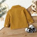 100% Cotton Crepe Baby Boy/Girl Button Front Solid Long-sleeve Jacket Khaki