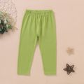 Baby / Toddler Colorful Solid Leggings Pale Green