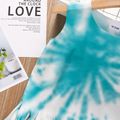 Baby/Toddler Street style Tie-dye Tassel Camisole Turquoise