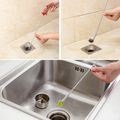 Drain Clog Water Sink Cleaner Snake Unblocker Kitchen Bath Rod Hair Remover Toilet Dredge Pipe Bathroom Kitchen Clean Multi-color