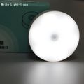 Bedroom Decor Night Lights Smart Motion Sensor Night Lamp USB Charging Bedroom Decoration Led Room Hallway Night Light Toilet White