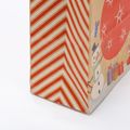 4-pack Christmas Kraft Paper Bag Gift Packaging Handle Bag Green image 4