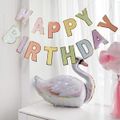 Happy Birthday Letters Colorful Banner Birthday Party Decoration Supplies Props Multi-color