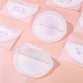 48-pack Disposable Nursing Breast Pads Lightweight Breathable Absorbent Breastfeeding Nipple Pad Leakproof Design White