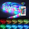 1 Meter LED Strip Rainbow Color Waterproof RGB Strip Lights with Remote for Background Lighting  Indoor Outdoor Atmosphere Decoration Multi-color image 1