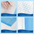 10-pack Disposable Underpads 23'' X 35'' Quick Absorb Breathable Incontinence Pads for Female Elderly Babies Maternity Pet Color-A
