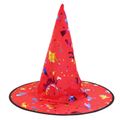 Halloween Bronzing Witch Hat Magic Hat Halloween Party Decoration Cosplay Props Red image 1