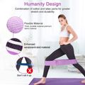 3-pack Resistance Band Set Non Slip Cloth Exercise Bands to Workout Glutes Thighs Legs Butt for Gym Home Fitness Yoga Pilates Multi-color