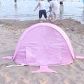 Baby Beach Tent with Pool Pop Up Portable Shade Pool Beach Play Tents Sun Shelter Pink image 2
