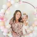 Circle Frame Balloon Arch Decoration Multi-Size Round Backdrop Decorations for Party Birthday Wedding Graduation Baby Shower White image 4
