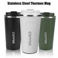 Coffee Travel Mug Stainless Steel Thermos Mug Insulated Coffee Cup for Hot or Iced Drinks White