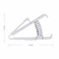 Body Fat Caliper  Measure Tool Skinfold Calipers with Measurement Charts and Detailed Manual White image 5