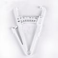 Body Fat Caliper  Measure Tool Skinfold Calipers with Measurement Charts and Detailed Manual White image 1