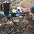 Mesa de acampamento portátil pequena mesa dobrável fácil de transportar perfeita para piquenique churrasco viagens praia acampamento cozinhar ao ar livre uso doméstico Preto image 4
