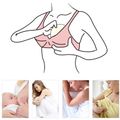4-pack Reusable Nursing Breast Pads Super Absorbent Breathable Nipplecovers Breastfeeding Nipple Pad with Mesh Bag Pink