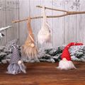 gnomo enfeites de natal natal pendurado decoração brilhante decoração da árvore de natal Cor Bege image 3